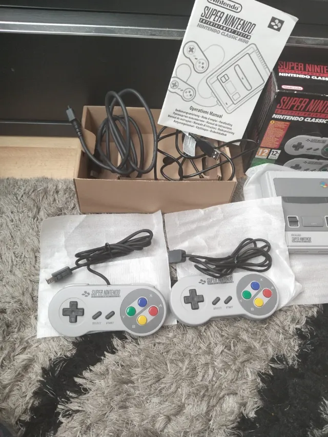 Super Nintendo Classic Mini 20+1 Juegos