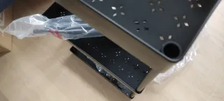 Carrito auxiliar negro