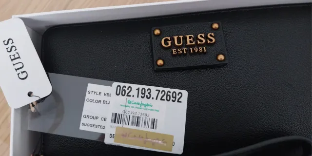 Cartera Guess Negra Nueva
