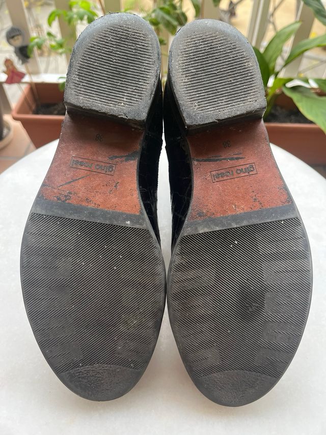 Botines charol negro Gino Rossi T.38
