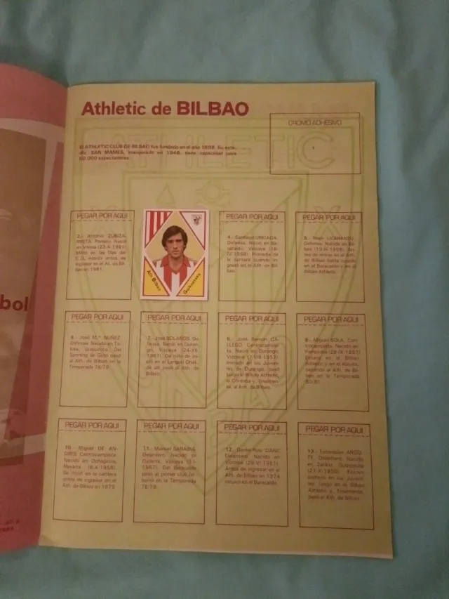 Álbum Futebol Prêmio Liga 83-84