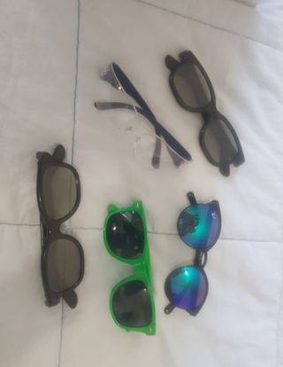 Occhiali da sole cinema e laboratorio