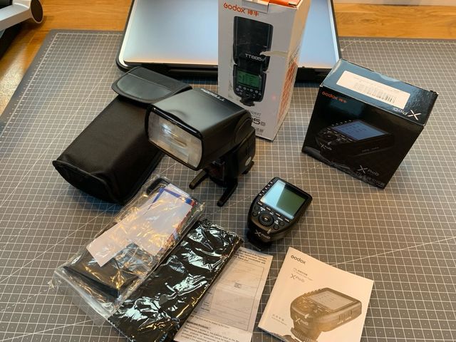 Flash Godox TT685 + Xpro para Olympus