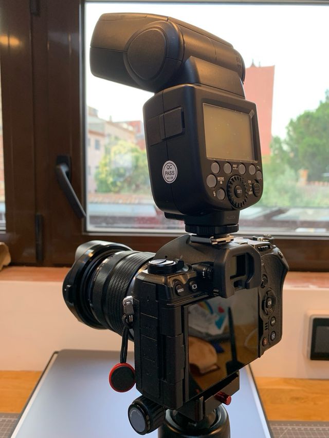 Flash Godox TT685 + Xpro para Olympus