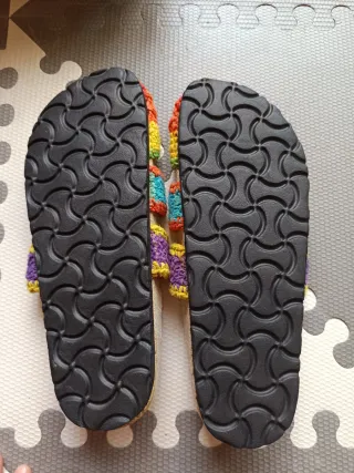 Alpargatas Multicolor Hechas a Mano a estrenar