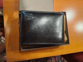 Portafoglio Uomo The Bridge Nero Pelle