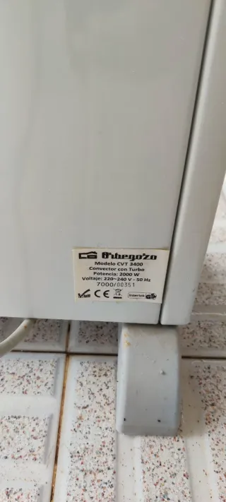 Calefactor Orbegozo Turbo Comfort Plus