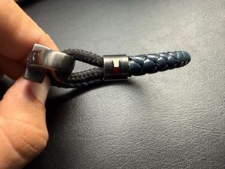 Pulsera Tommy Hilfiger Azul y Plata