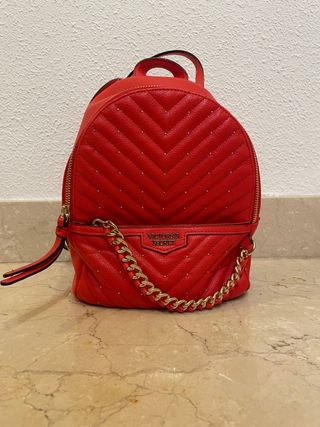 Mochila Victoria's Secret Roja