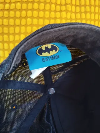 GORRA BATMAN NEGRA