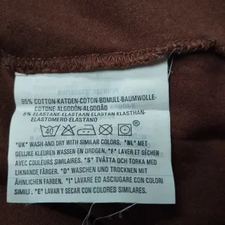 Maglia Levi's manica 3/4 marrone