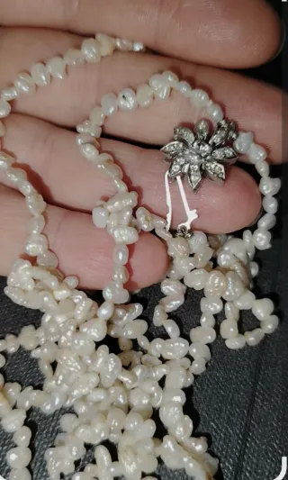 Collana perle acqua dolce vintage
