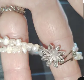 Collana perle acqua dolce vintage