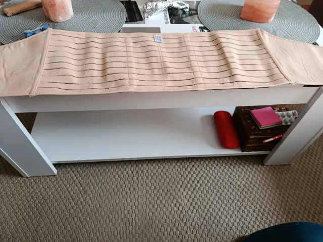 Faja lumbar ajustable con velcro y varillas