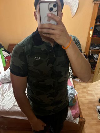 Camiseta Hollister Camuflaje