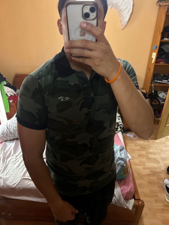 Camiseta Hollister Camuflaje
