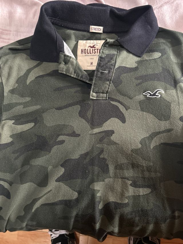Camiseta Hollister Camuflaje