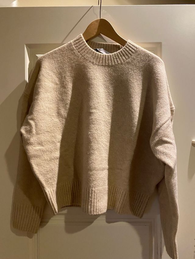 Jersey Zara Beige Talla S