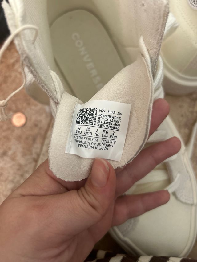 Converse blancas talla 41