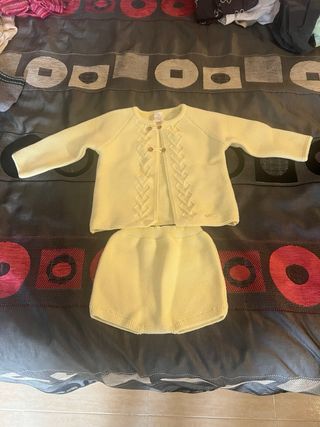 Conjunto bebé amarillo 18 meses