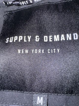 Cazadora JD negra muy abrigada