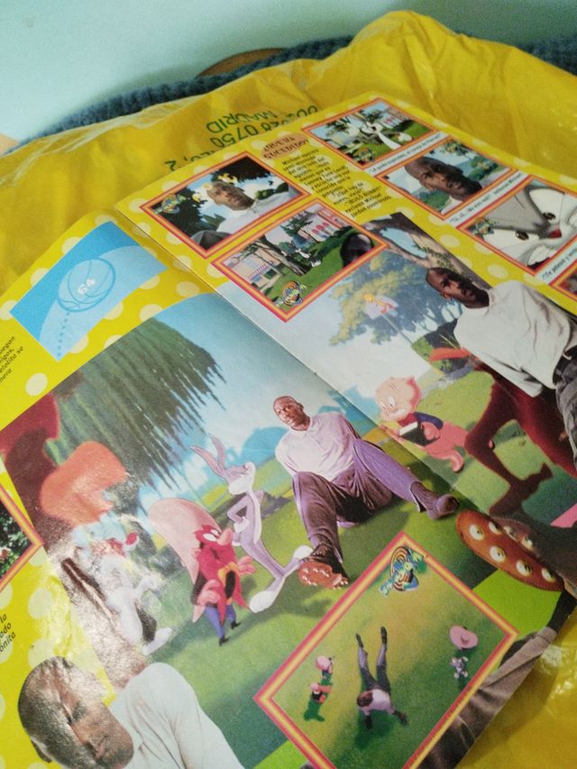 Álbum Cromos Space Jam 1996