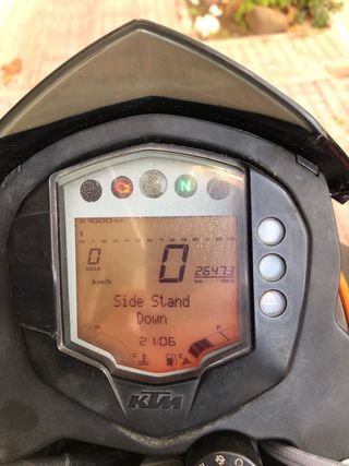 KTM Duke 125 con extras