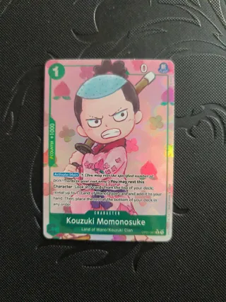 Kouzuki Momonosuke OP01-041 One Piece Card