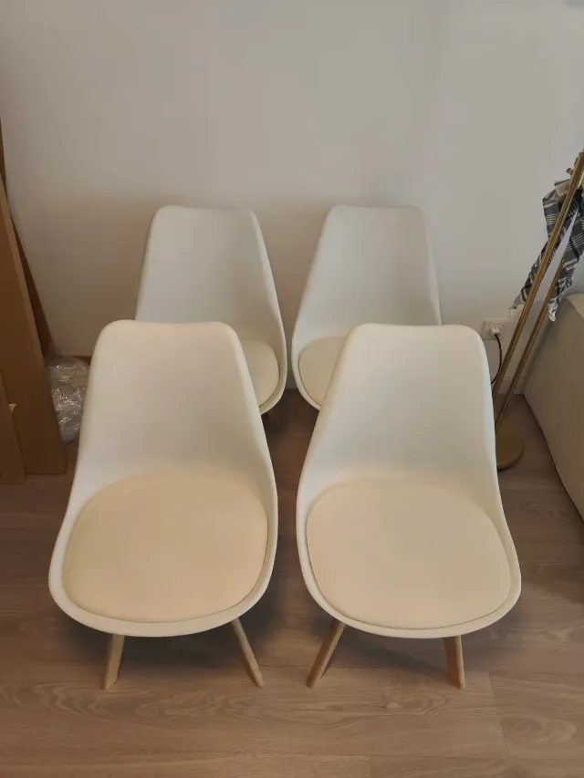 Silla Blanca Diseño Moderno