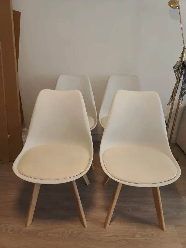 Silla Blanca Diseño Moderno