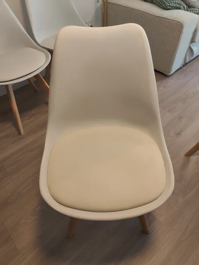 Silla Blanca Diseño Moderno