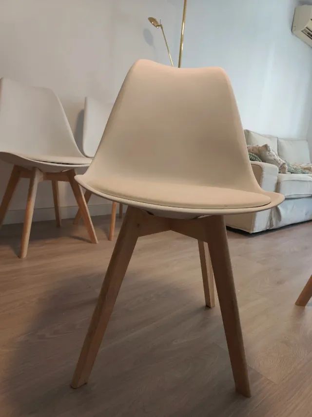 Silla Blanca Diseño Moderno