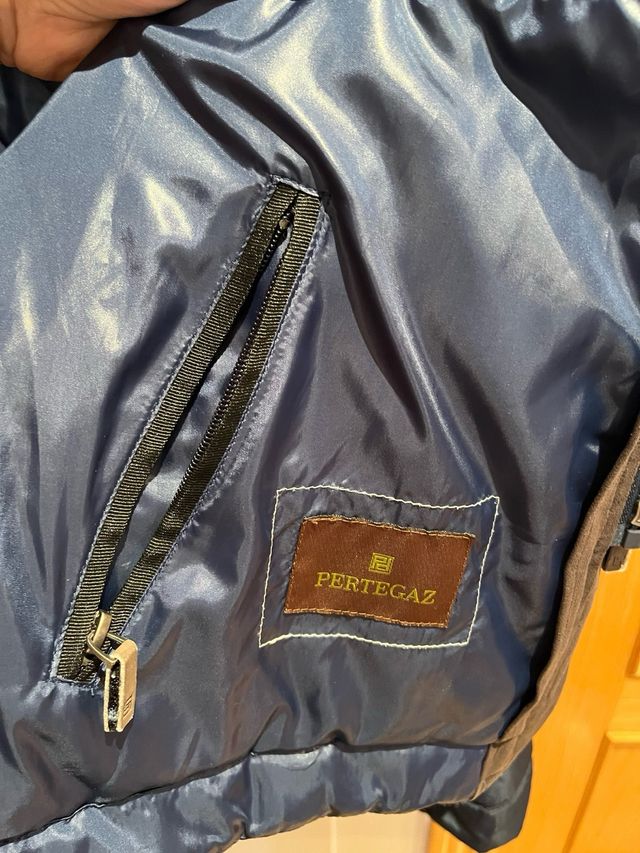 Cazadora Pertegaz acolchada azul