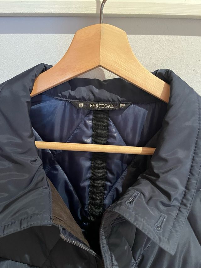 Cazadora Pertegaz acolchada azul