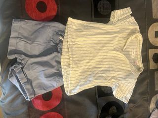 Conjunto camisa y pantalón 18-24 meses