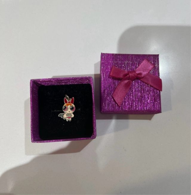 Colgante Plata Petalo Supernenas