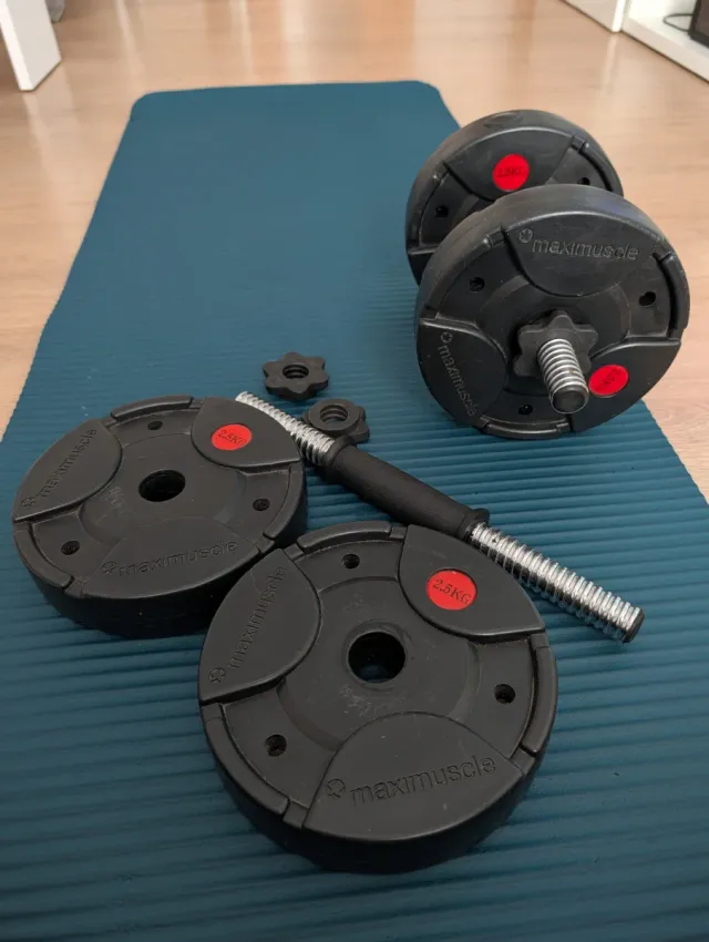 Mancuernas ajustables Maximuscle