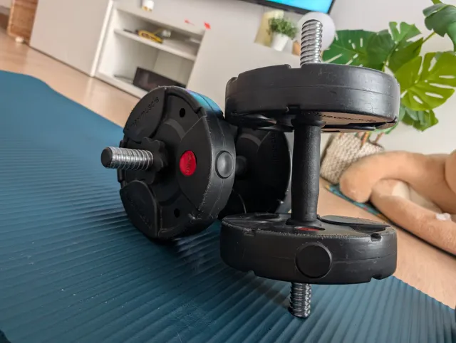 Mancuernas ajustables Maximuscle