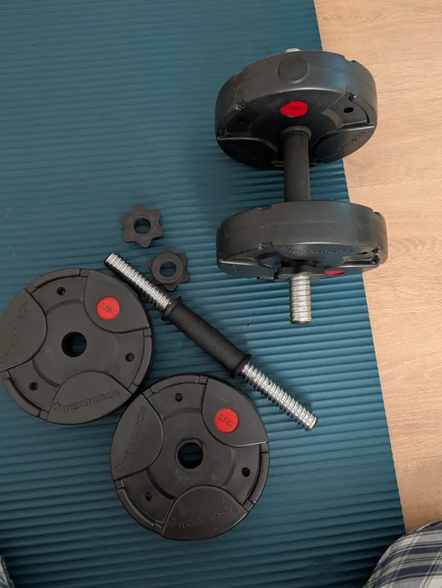 Mancuernas ajustables Maximuscle