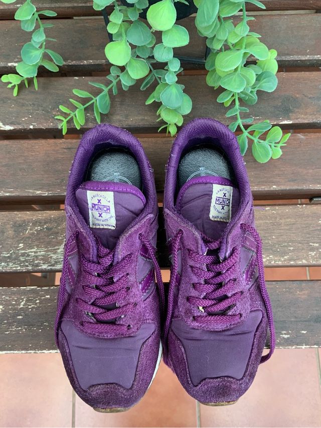 Zapatillas Munich Talla 31 Moradas