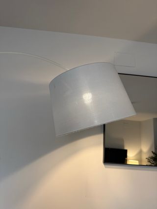 Lámpara de pie arco diseño moderno