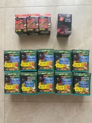 Set Lampade Riscaldanti Infrarossi