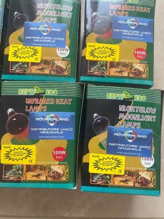 Set Lampade Riscaldanti Infrarossi