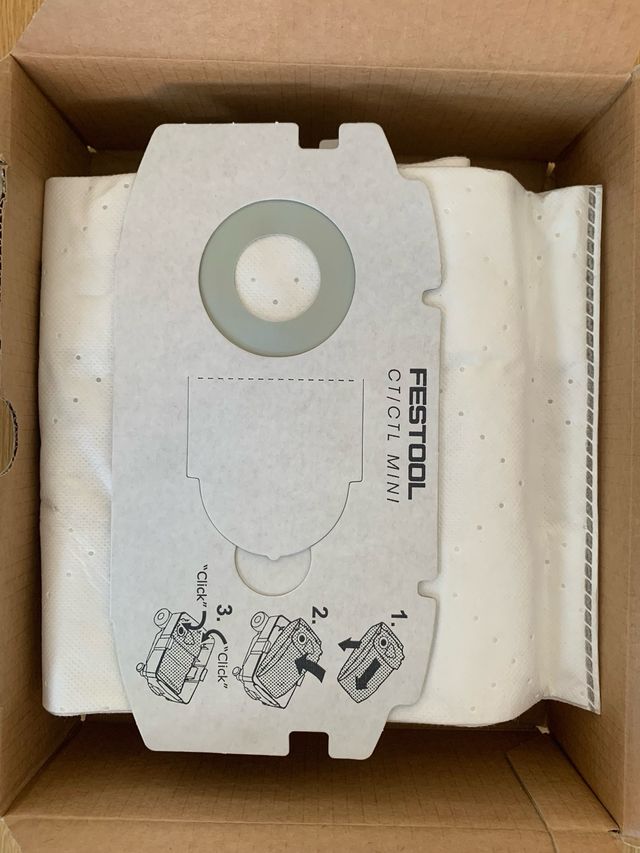 Festool Bolsa filtrante SC FIS-CT MINI/5x