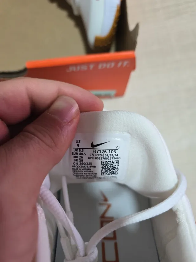 Nike Metcon 6 Mujer Blanco Naranja