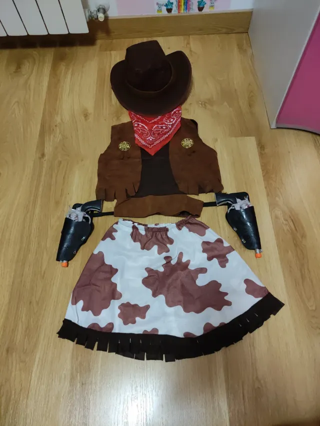 Disfraz Vaquera Cowgirl 6 años
