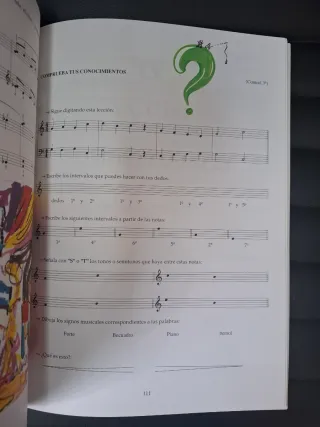 ¿Quieres Tocar el Piano? 1º Grado Elemental