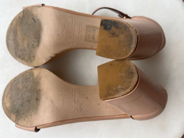 Sandalias Mango tacón alto Talla 37