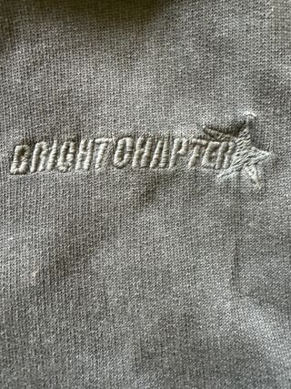 Sudadera gris , pacific republic, estrella