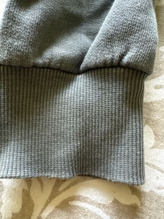 Sudadera gris , pacific republic, estrella